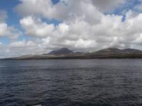 Blick zur Insel Jura