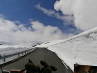 unterwegs zum Dalsnibba im Schnee