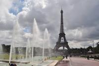 Trocadero - Blick zum Eiffelturm 
