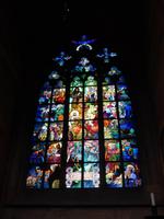 Prag - Schmuckfenster im St. Veits Dom