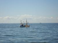 Auf der Fahrt nach Helgoland