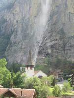 127 Ausflug zum Jungfraujoch - Staubachfall im Lauterbrunnental