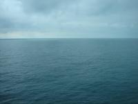 Das weite Meer am Abend der Abreise