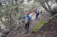 Abstieg auf dem Madari-Weg