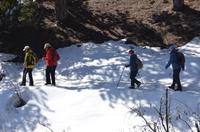 Wanderung durch den Schnee
