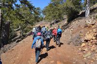 Wanderung auf dem Persephoni-Weg