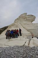 Gruppenbild am Kreidefelsen