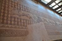 Mosaik über die Jagd der Mufflons