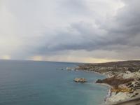 Blick zum Aphrodite Felsen 