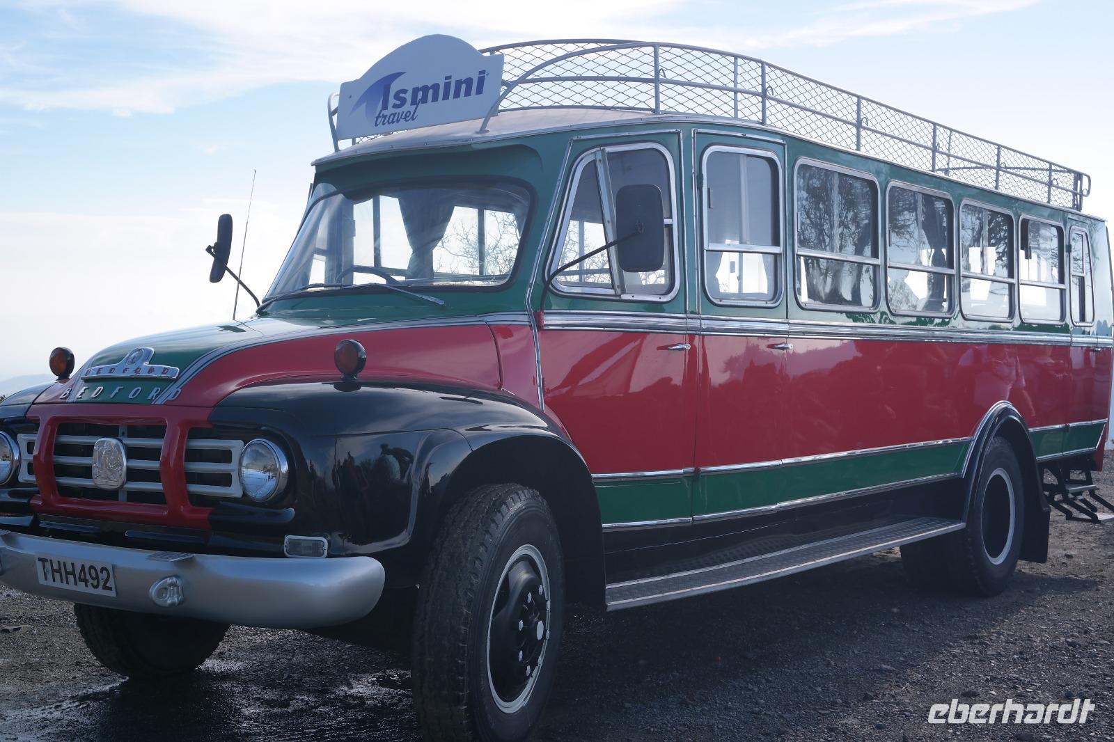 Unser Bedford-Wanderreisemobil