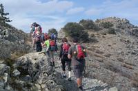 ..und wieder bergauf