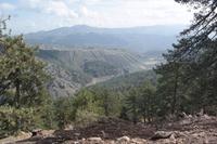 Blick zurück zur Asbestmine