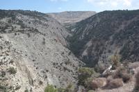 Blick in die Avagas-Schlucht