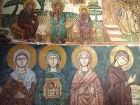 145 Fresken der Scheunendachkirche Stavos tou Agiasmati