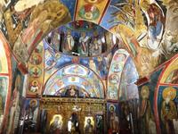 167 Fresken der Scheunendachkirche Panagia tou Arakou