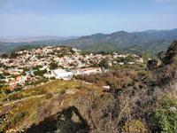 259 Blick auf das Dorf Pano Panagia im westlichen Troodos-Gebirge