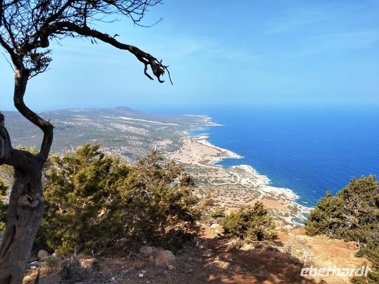 295 Blick über die Akamas Halbinsel