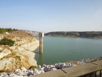 Einer von 100 Staudämmen auf Zypern