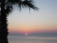 DSCN2257  Sonnenuntergang in Pafos