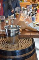 Weinverkostung in der Winzerei Lambouri