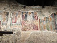 171 Außen-Fresken der Scheunendachkirche Panagia tou Arakou