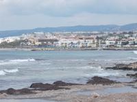 DSCN2593 Hotel vom Meer aus