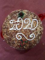 Neujahrskuchen mit Münze