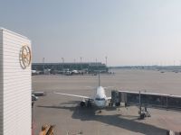 Unsere Lufthansamaschine