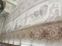 Die Mosaiken stammen aus dem 4. Jahrhundert und der nachfolgenden römischen Epoche, Paphos