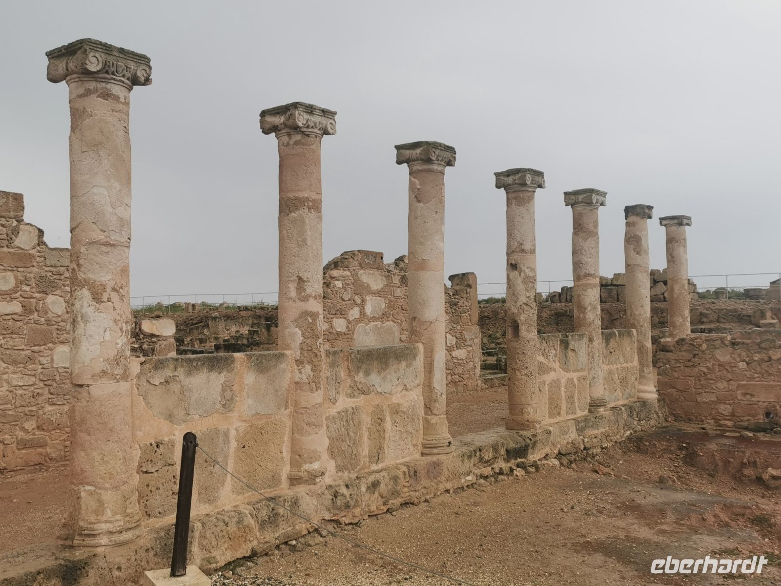 Reste eines Wohnhauses, Archäologischer Park Paphos