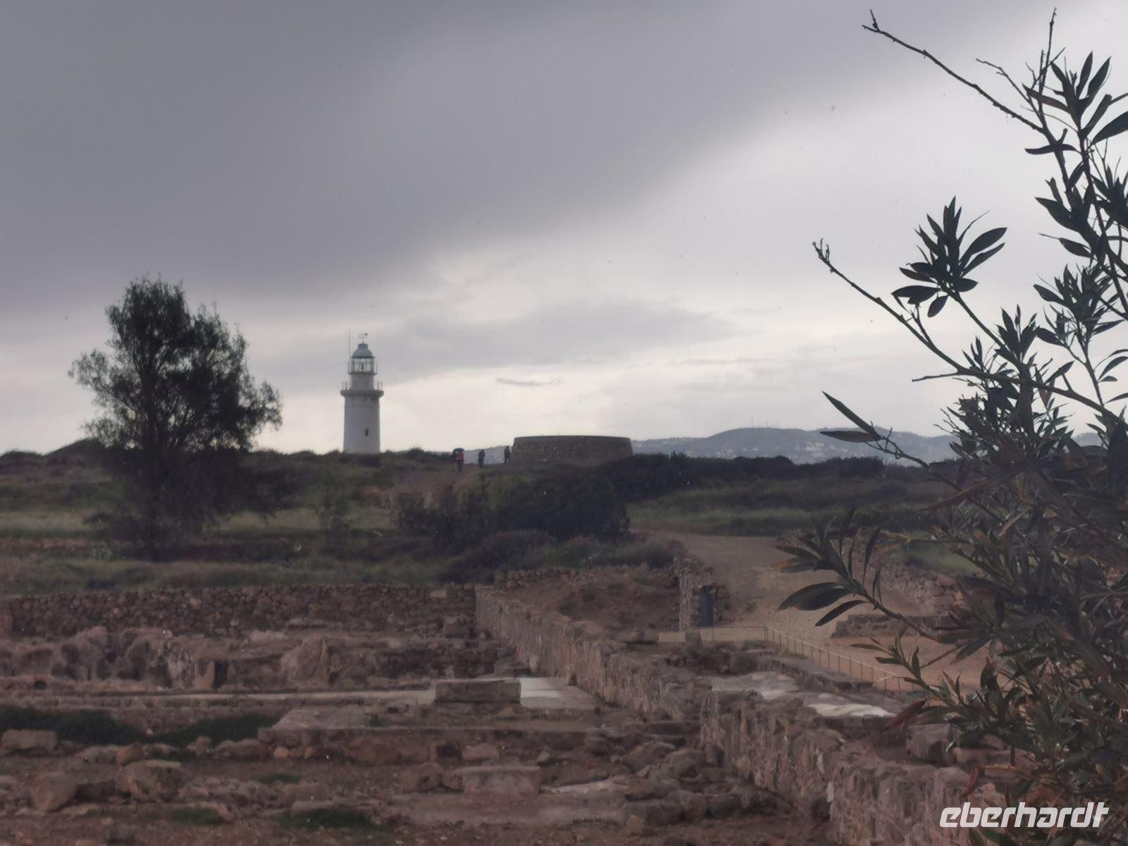 Paphos kurz vor dem Regen