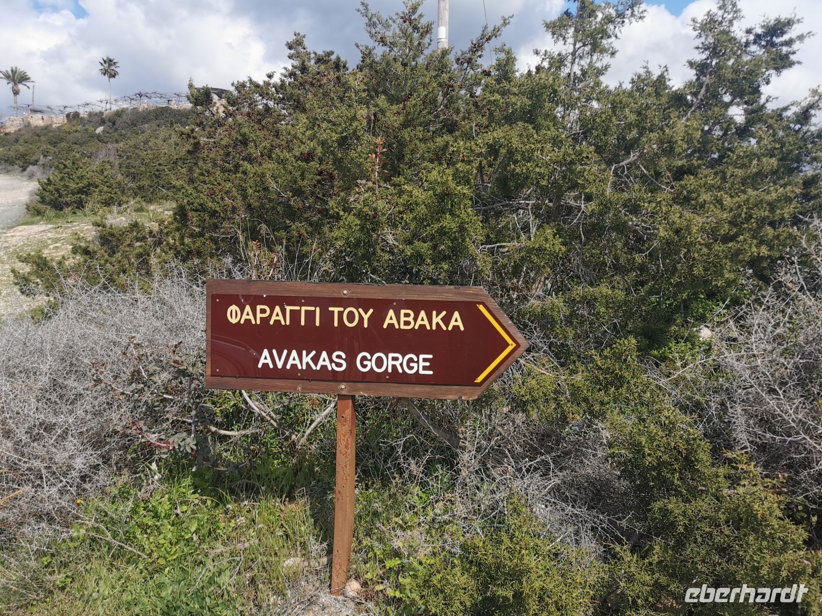 Eingang zur Avakas Schlucht, Akamas Halbinsel