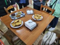 Kostprobe Olivenpresse 