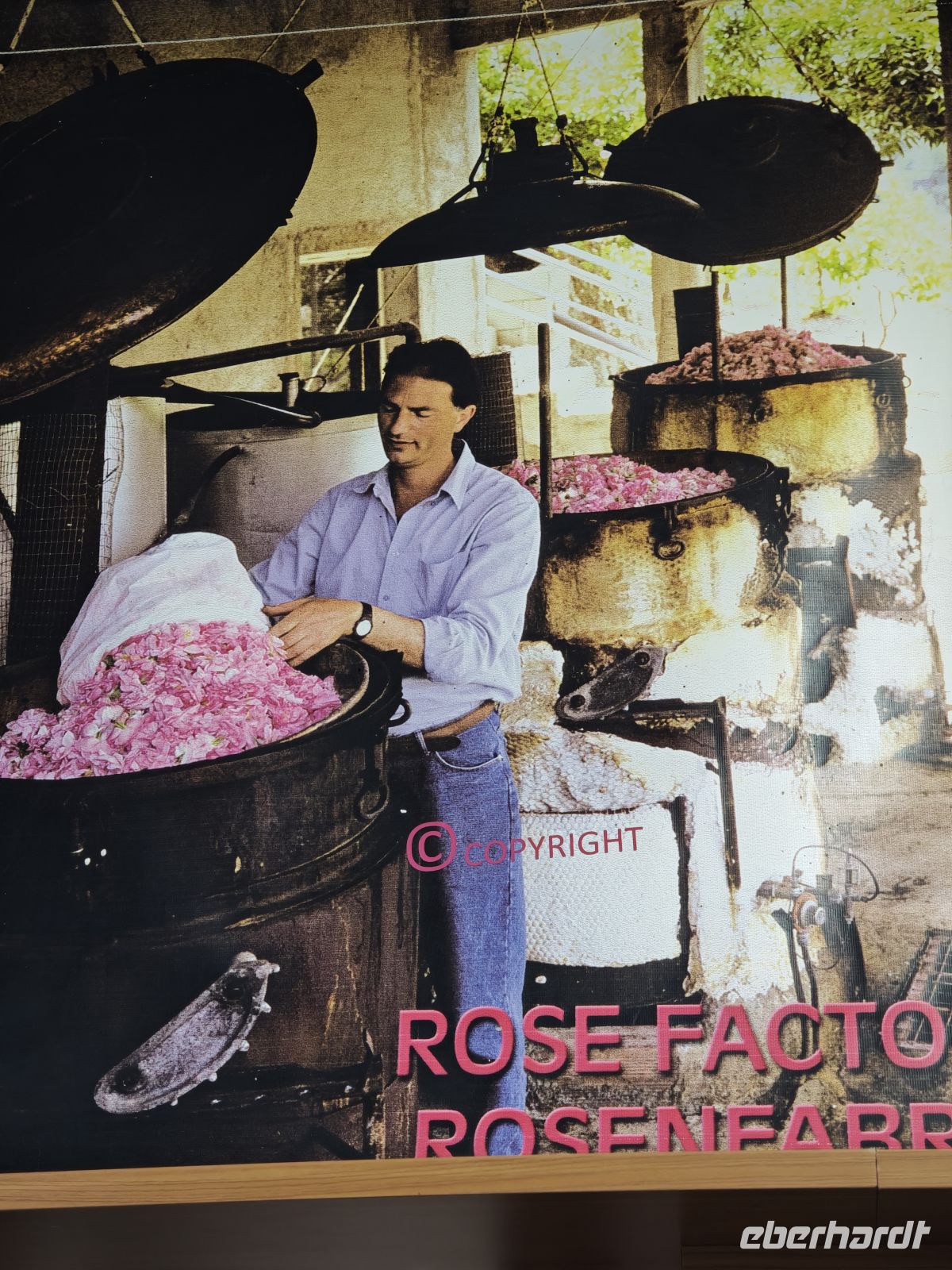 Besichtigung Rosenmanufaktur in Agros, Zypern &ndash; &copy;  (Eberhardt TRAVEL)