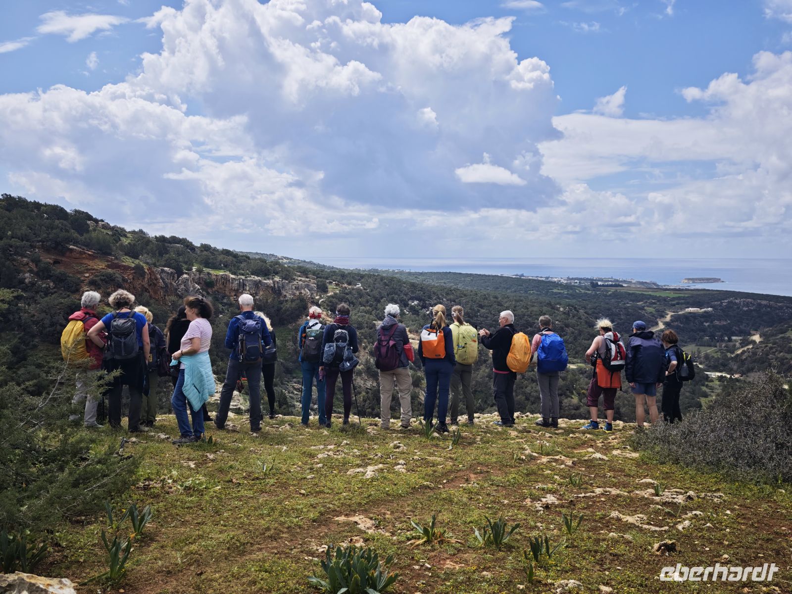 Reisegruppe am Rand der Avakas Schlucht, Zypern &ndash; &copy;  (Eberhardt TRAVEL)