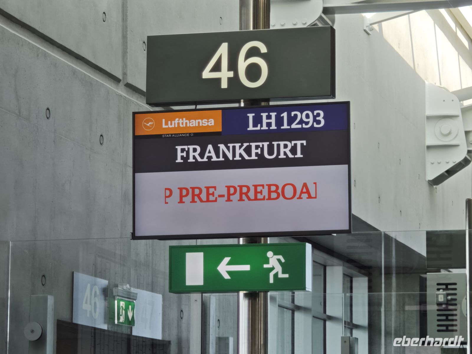 Das Gate war zum boarding bereit, Tschüss Zypern &ndash; &copy;  (Eberhardt TRAVEL)