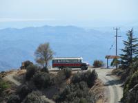 Bedford-Bus der uns zu zwei Wanderungen gebracht hat