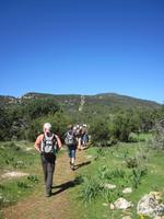 Steiler Anstieg richtig Thron des Akakmas zu Beginn der Wanderung