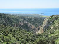 Blick in die Avagas Schlucht