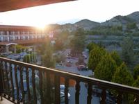 Blick aus dem Rodonhotel in Agros