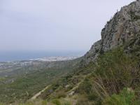 Blick Richtung Kyrenia