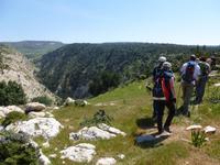 Wanderung über der Avagasschlucht