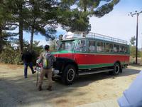 Fahrt mit dem Oldtimer Bus