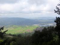 Blick vom Kloster von Chrysorrogiatissa