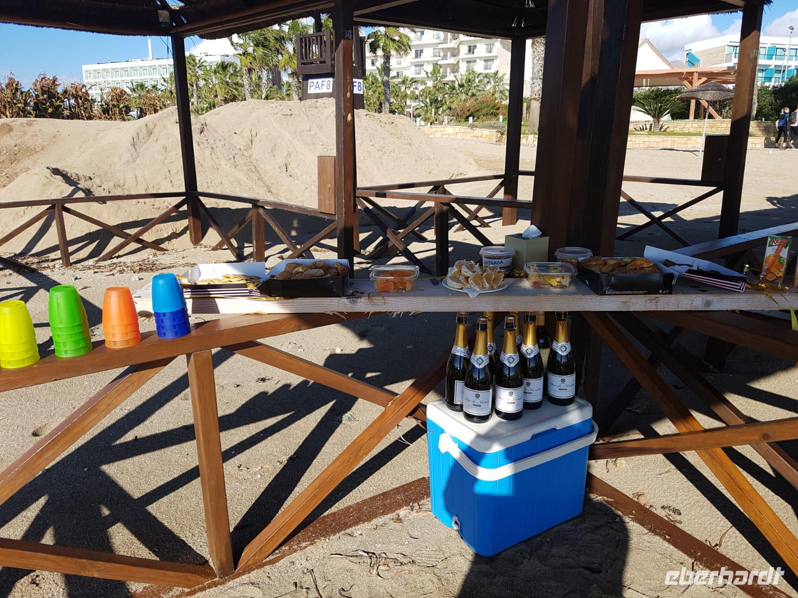 Picknick am Strand